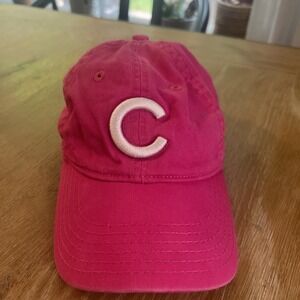 Chicago Cubs New Era Pink Strapback Hat Youth‎ Kids MLB Baseball